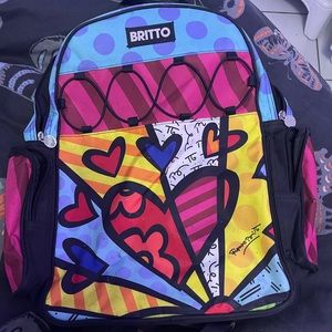 BACK TO SCHOOL Britto Heart Backpack 💖